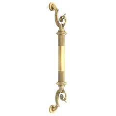 Victorian Main Door Pull Handle With Locks For Glass & Wooden Doors