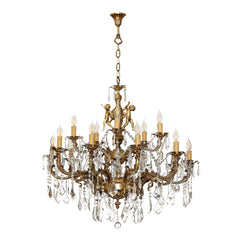 Brass Antique Chandelier