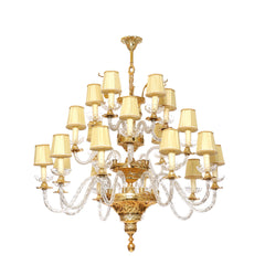 Cut Glass Chandelier