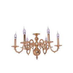 Brass European Chandelier