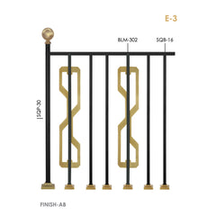 Customized Chrome Railings