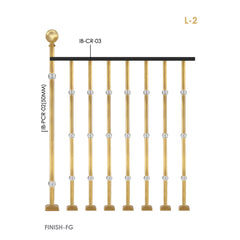 Beautiful Brass Railings