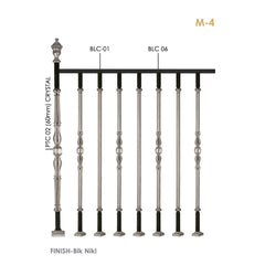 Opulent Brass Railings