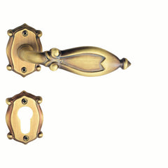 Decorative Mortise Door Handle And Lock