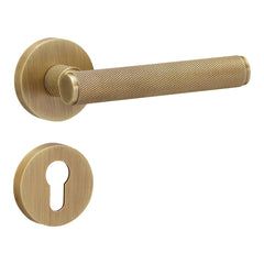 MAZE-R Brass Door Handles