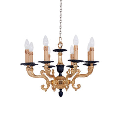 Brass Gold Chandelier