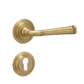 Straight Line JAMES COIN-R Door Handle & Lock On Rosette For Chateaus