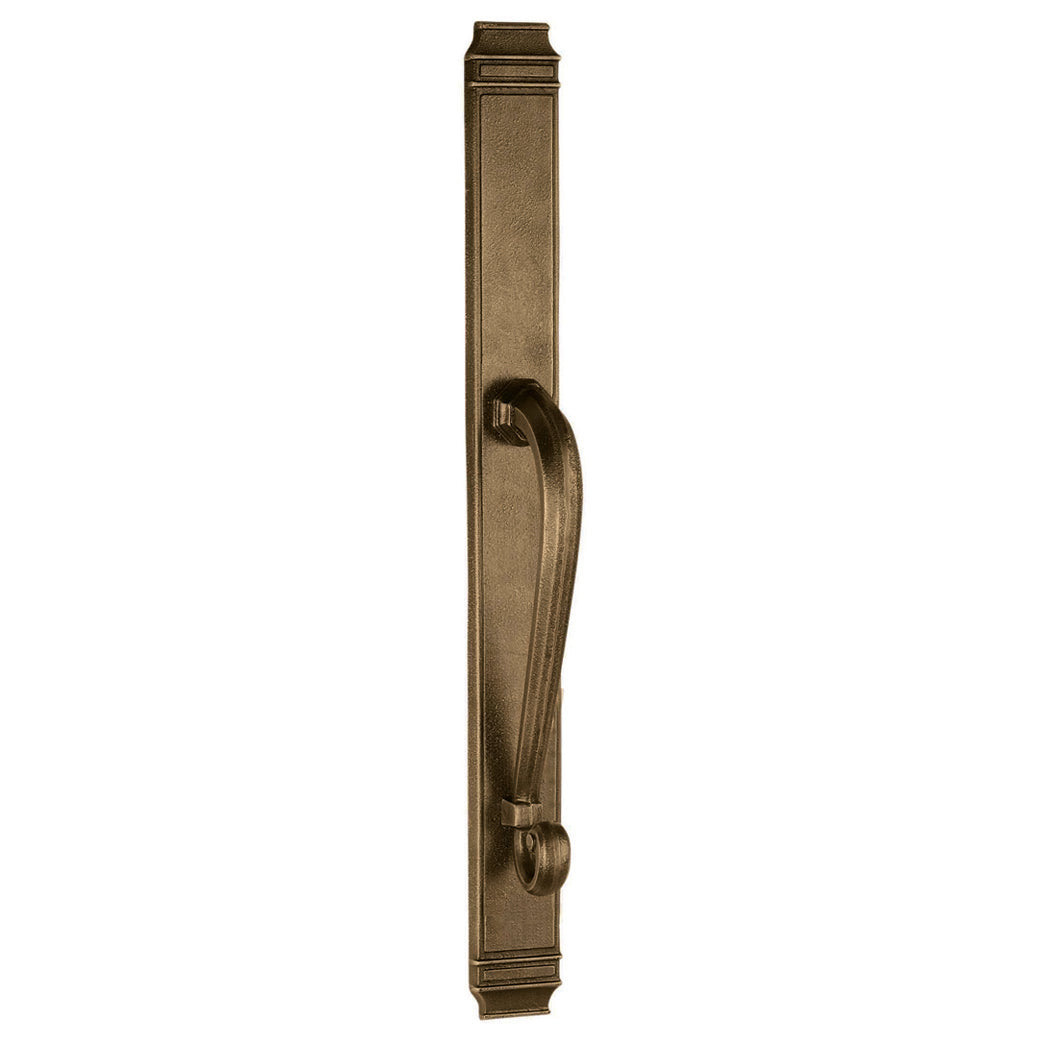 Victorian Front Door Pull Handle With Locks For Glass & Wooden Doors