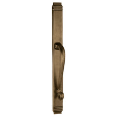 Victorian Front Door Pull Handle With Locks For Glass & Wooden Doors