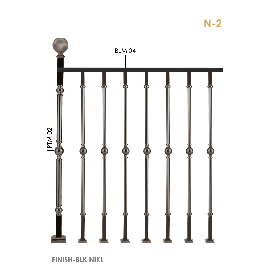 Silver Brass Railings
