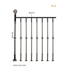 Silver Brass Railings