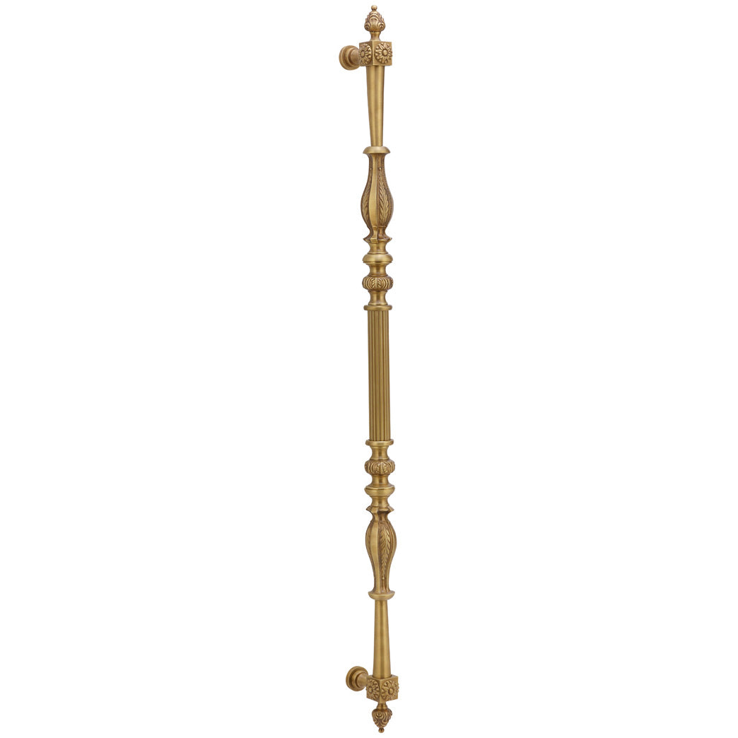 Baroque Front Door Pull Handle & Locks For Glass & Wooden Doors