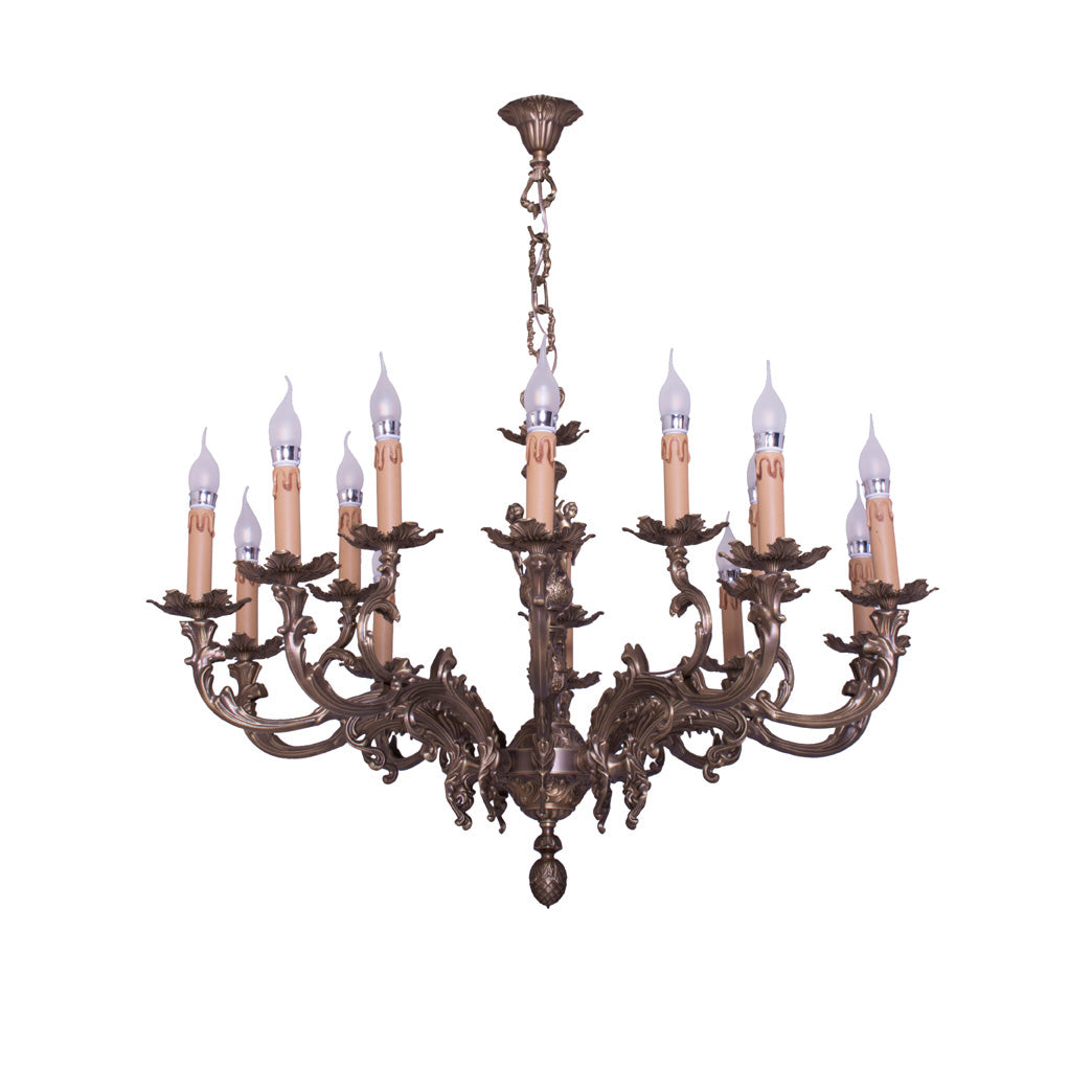 Brass Chandelier for Drawing Room