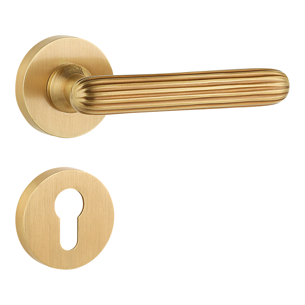 MELON-R Brass Door Handles